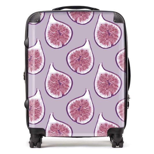 Modern Fig Pattern Suitcase