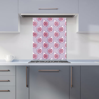 Modern Fig Pattern Kitchen Splashback
