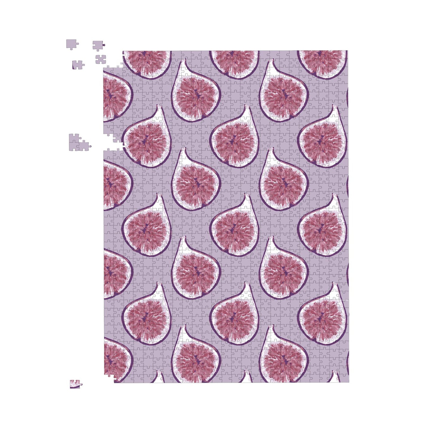 Modern Fig Pattern Jigsaw Puzzle