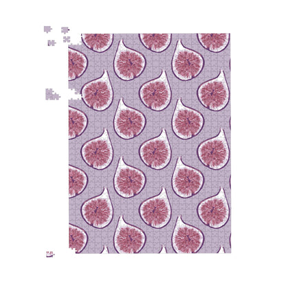 Modern Fig Pattern Jigsaw Puzzle