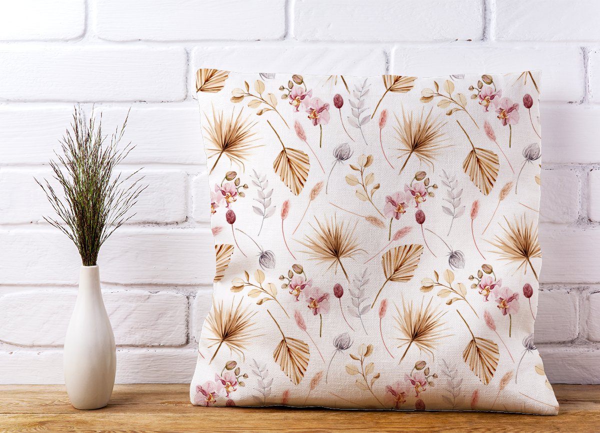 Watercolour Orchids Cushions