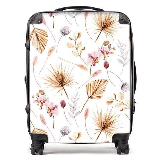Watercolour Orchids Suitcase