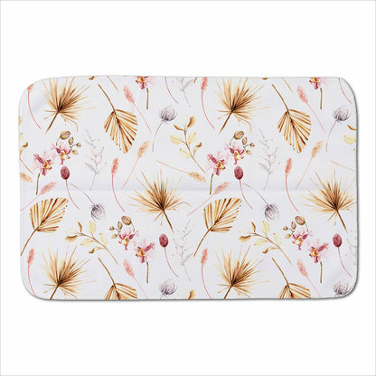 Watercolour Orchids Sherpa Blanket