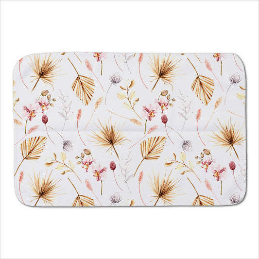 Watercolour Orchids Sherpa Blanket
