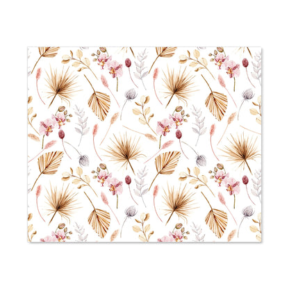 Watercolour Orchids Kitchen Splashback