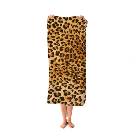 Wild Animal Pattern Beach Towel