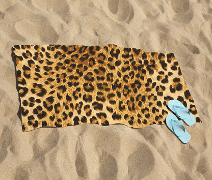Wild Animal Pattern Beach Towel