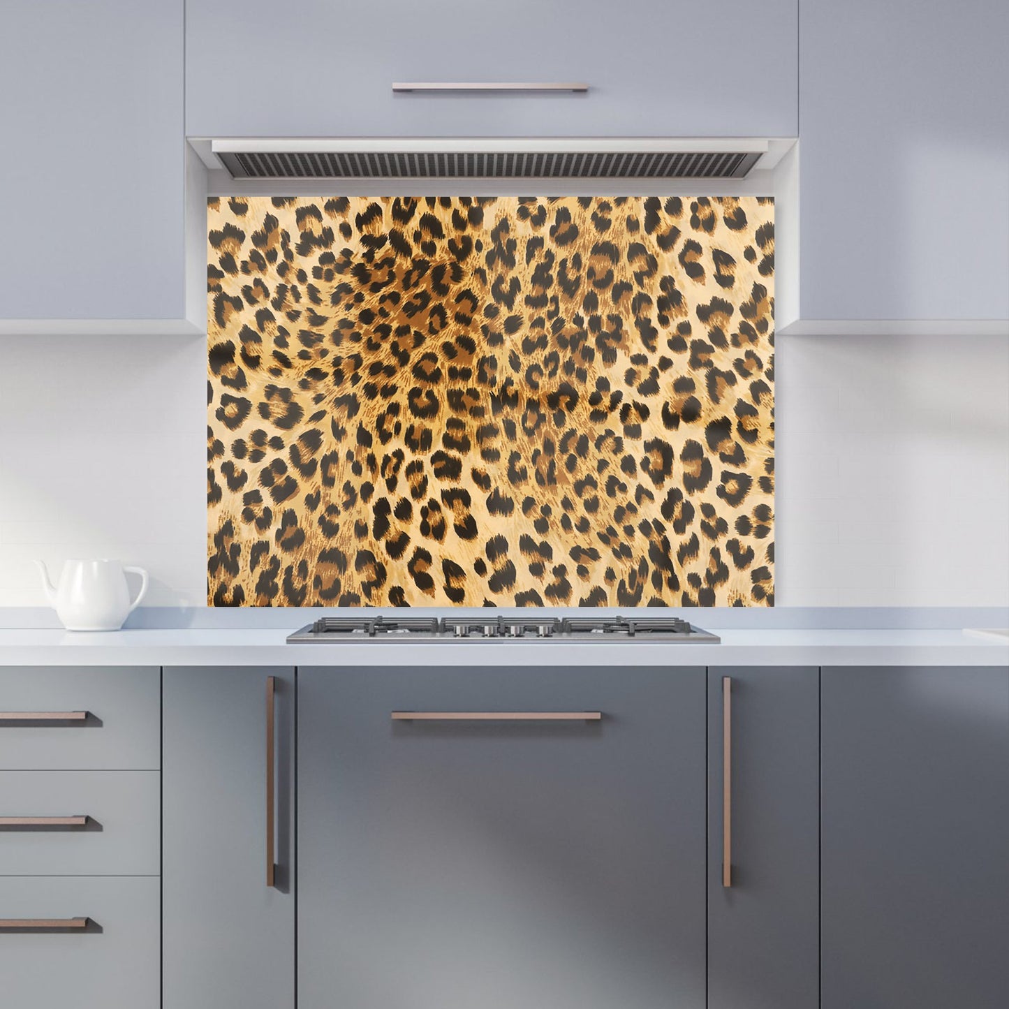 Wild Animal Pattern Kitchen Splashback