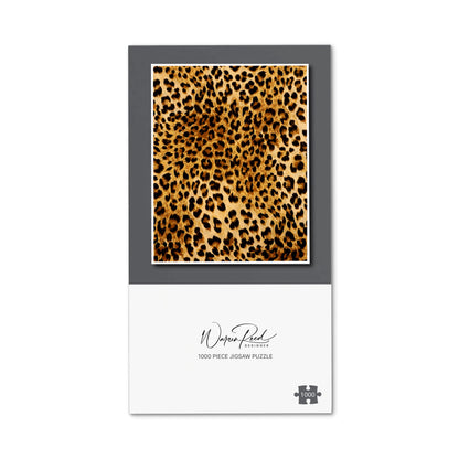 Wild Animal Pattern Jigsaw Puzzle