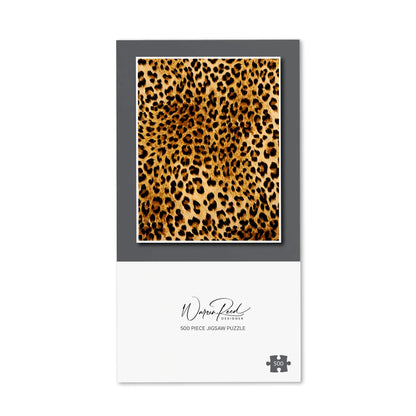 Wild Animal Pattern Jigsaw Puzzle