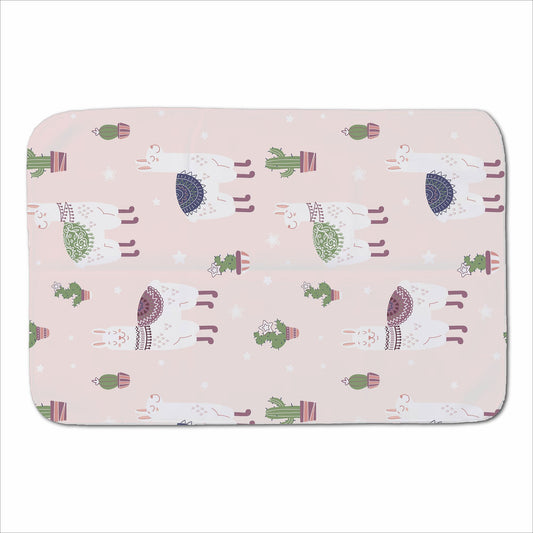 Happy Lama Sherpa Blanket