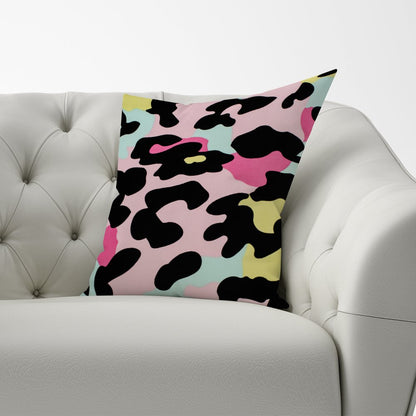 Colourful Leopard Print Cushions