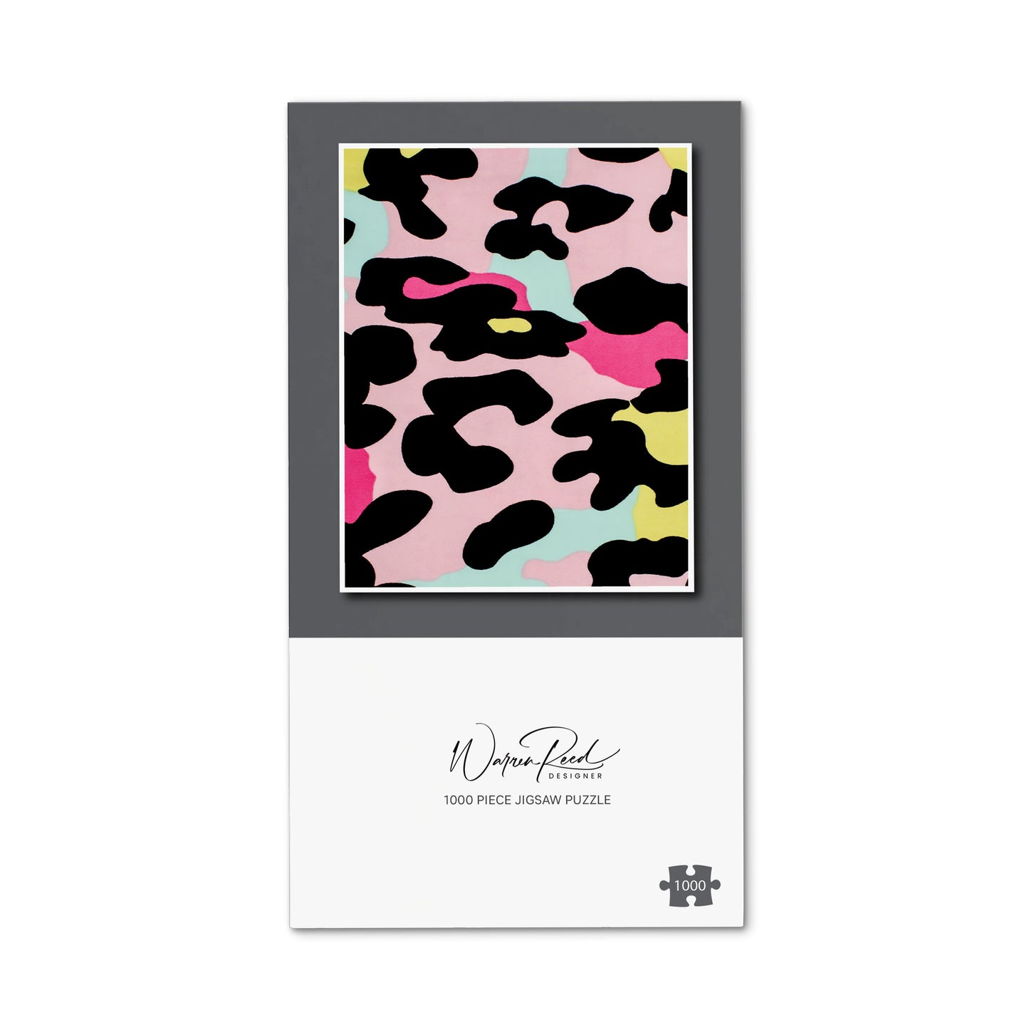 Colourful Leopard Print Jigsaw Puzzle