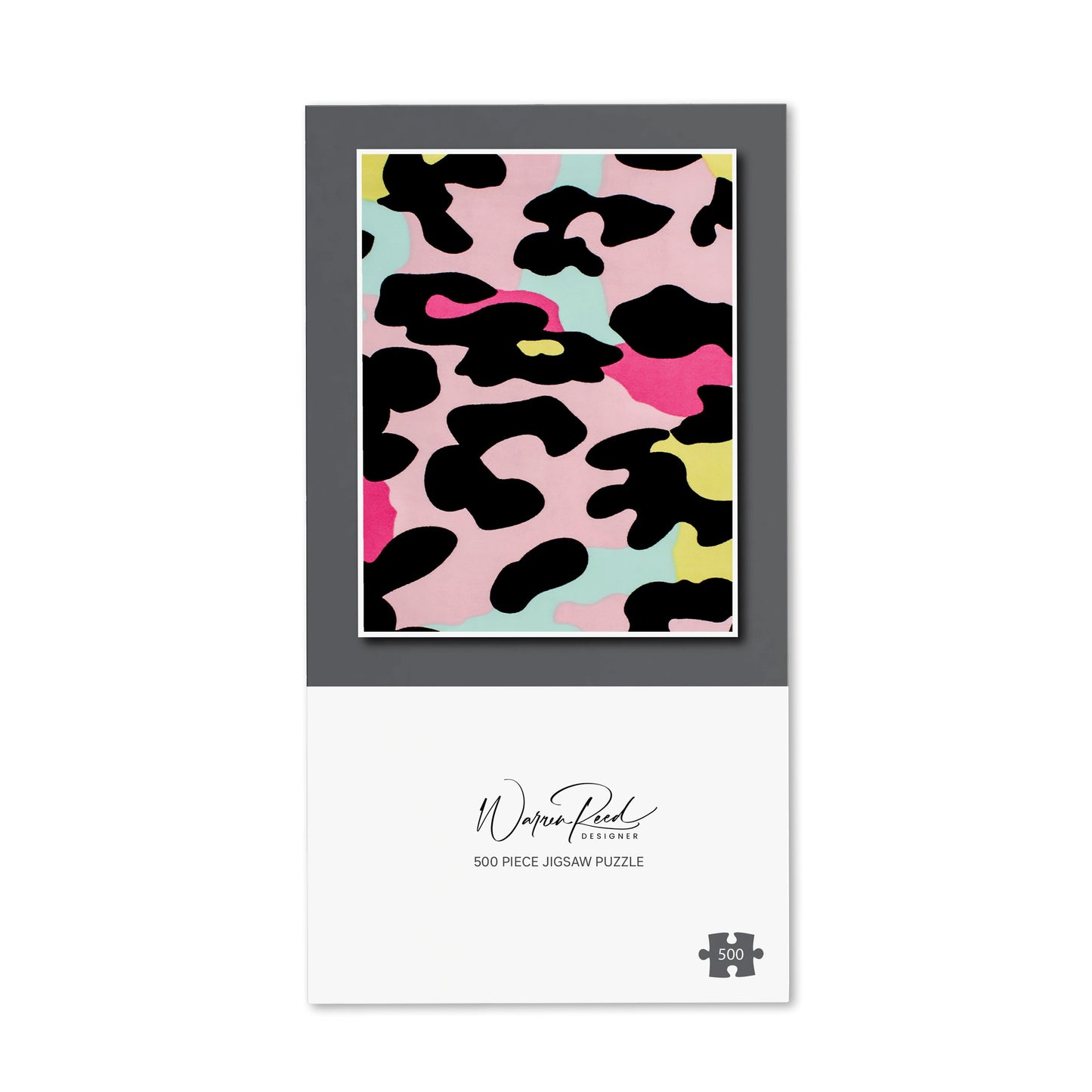 Colourful Leopard Print Jigsaw Puzzle