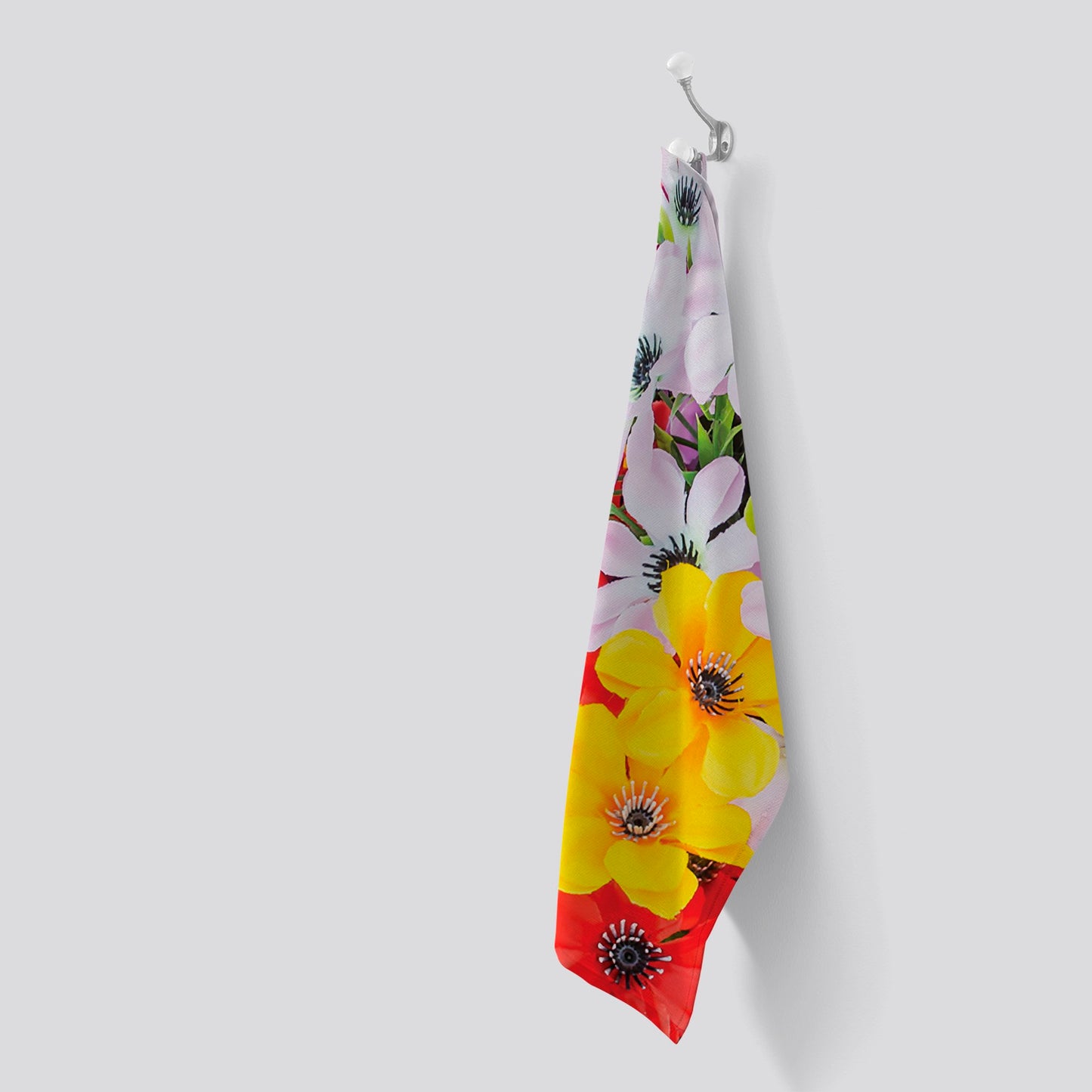 Spring Flowers Tea Towel