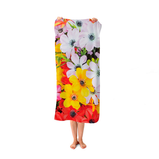 Spring Flowers Beach Towel