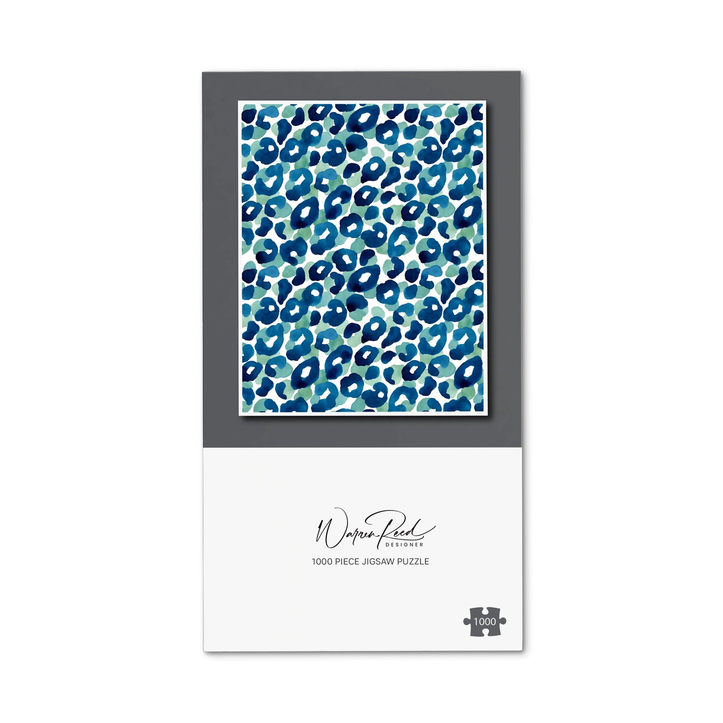 Watercolour Leopard Print Jigsaw Puzzle