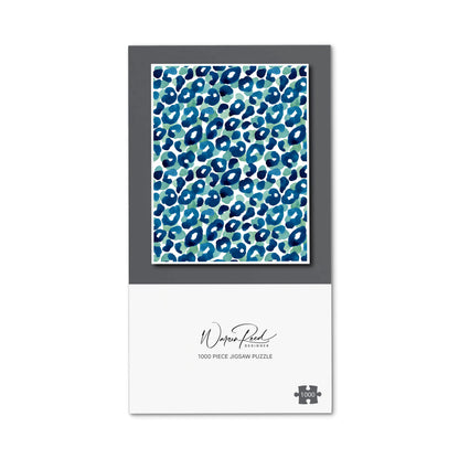 Watercolour Leopard Print Jigsaw Puzzle