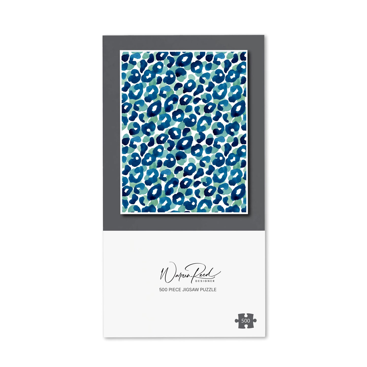 Watercolour Leopard Print Jigsaw Puzzle