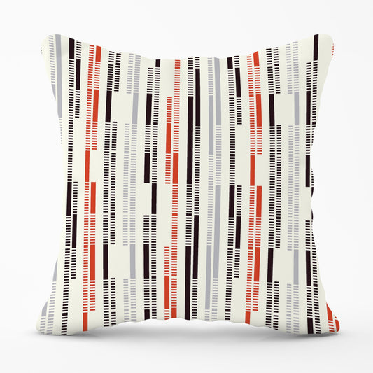 Dashed Stroke Pattern Cushions