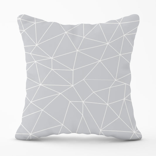 Geometric Triangle Pattern Cushions