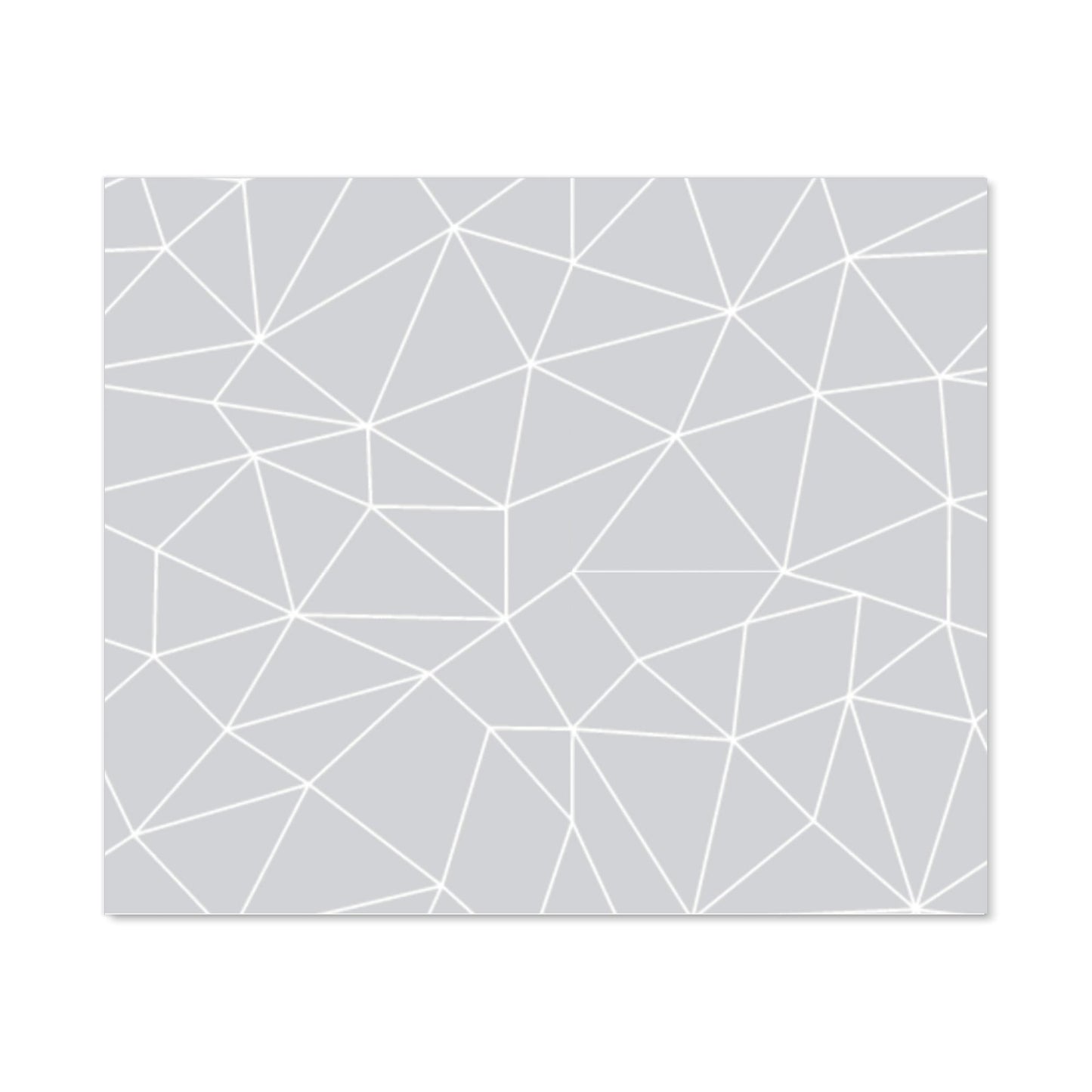 Geometric Triangle Pattern Kitchen Splashback
