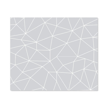 Geometric Triangle Pattern Kitchen Splashback