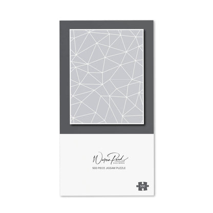 Geometric Triangle Pattern Jigsaw Puzzle