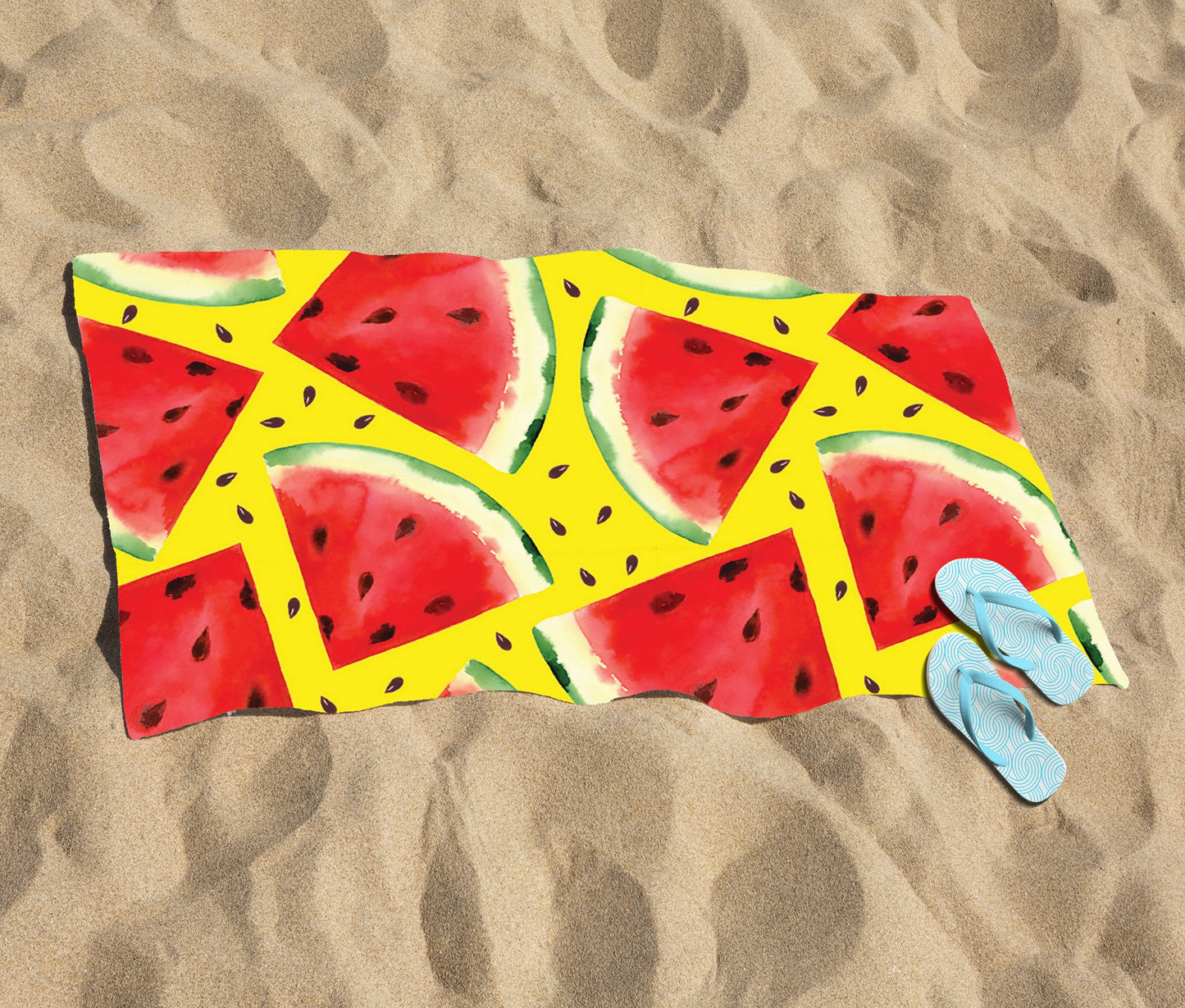 Watermelon Pattern Beach Towel