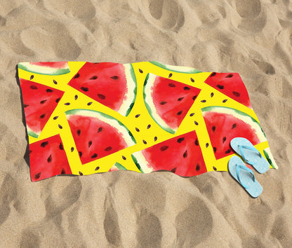 Watermelon Pattern Beach Towel