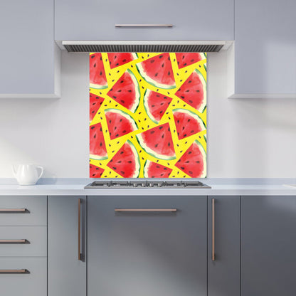Watermelon Pattern Kitchen Splashback