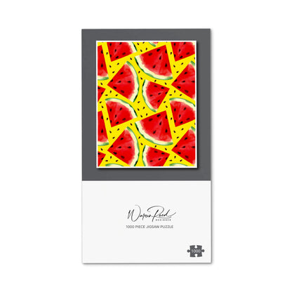 Watermelon Pattern Jigsaw Puzzle