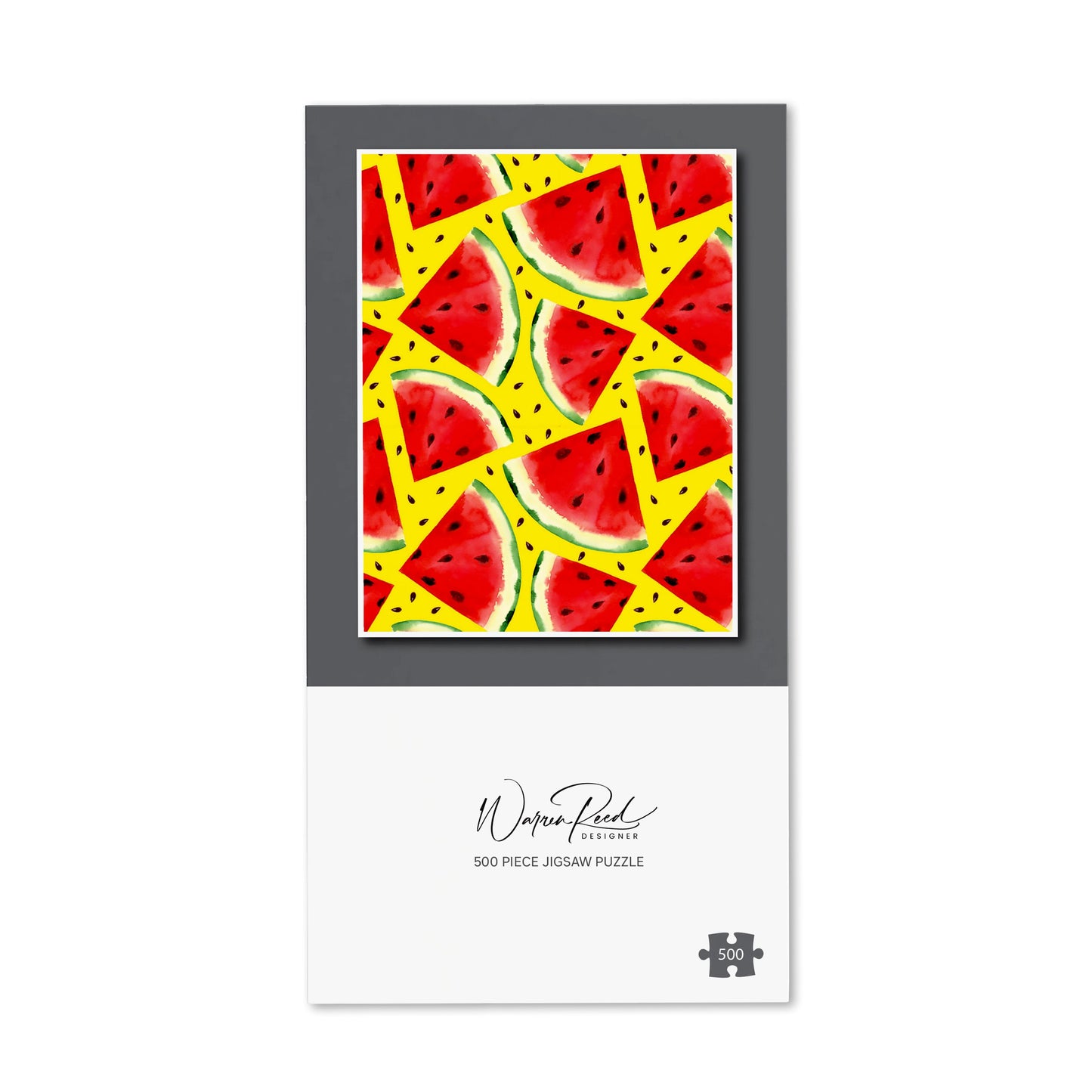 Watermelon Pattern Jigsaw Puzzle