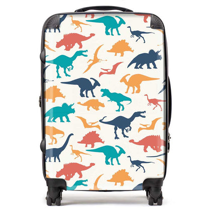 Multicoloured Dinosaurs Suitcase
