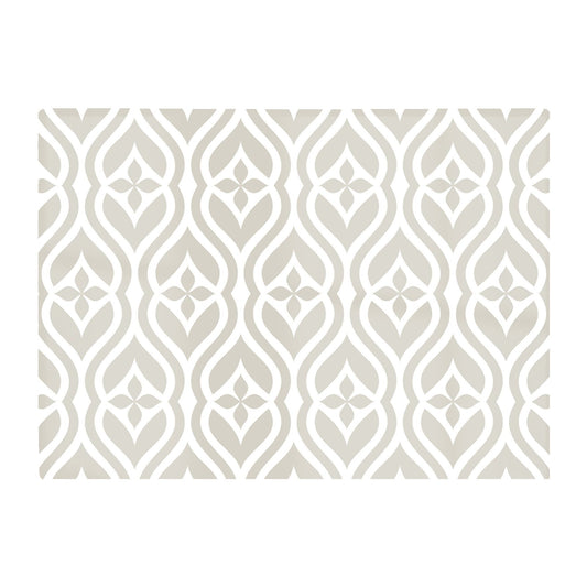 Abstract Ornament Pattern Glass Chopping Board