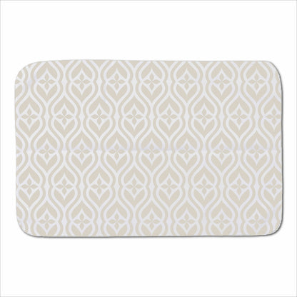 Abstract Ornament Pattern Sherpa Blanket