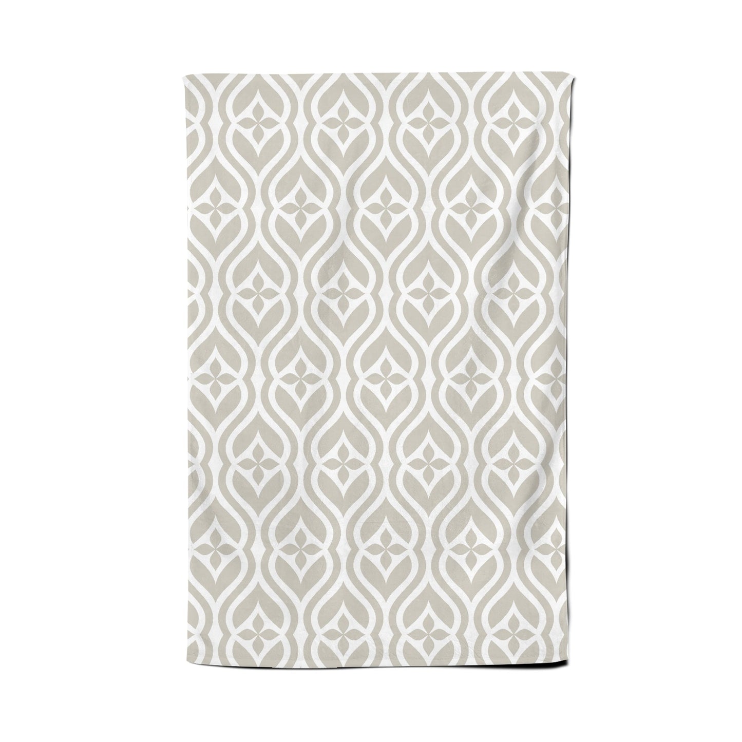 Abstract Ornament Pattern Tea Towel