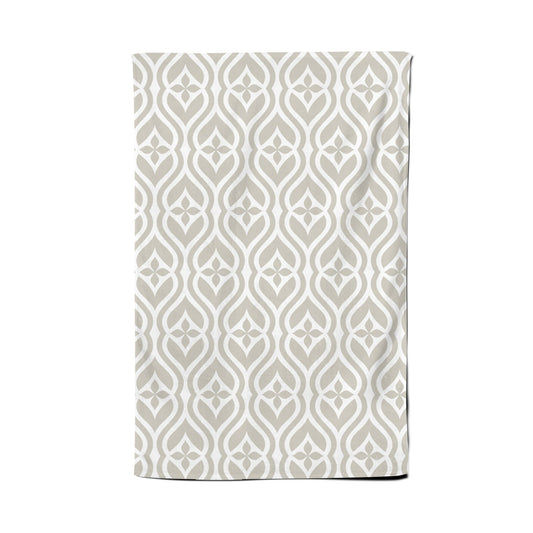 Abstract Ornament Pattern Tea Towel