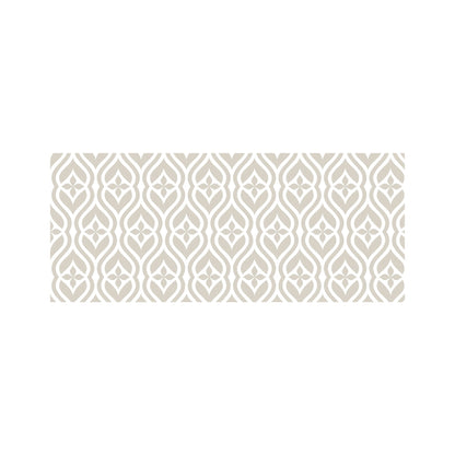 Abstract Ornament Pattern Glass Bathroom Splashback