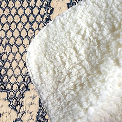 Snake Skin Sherpa Blanket