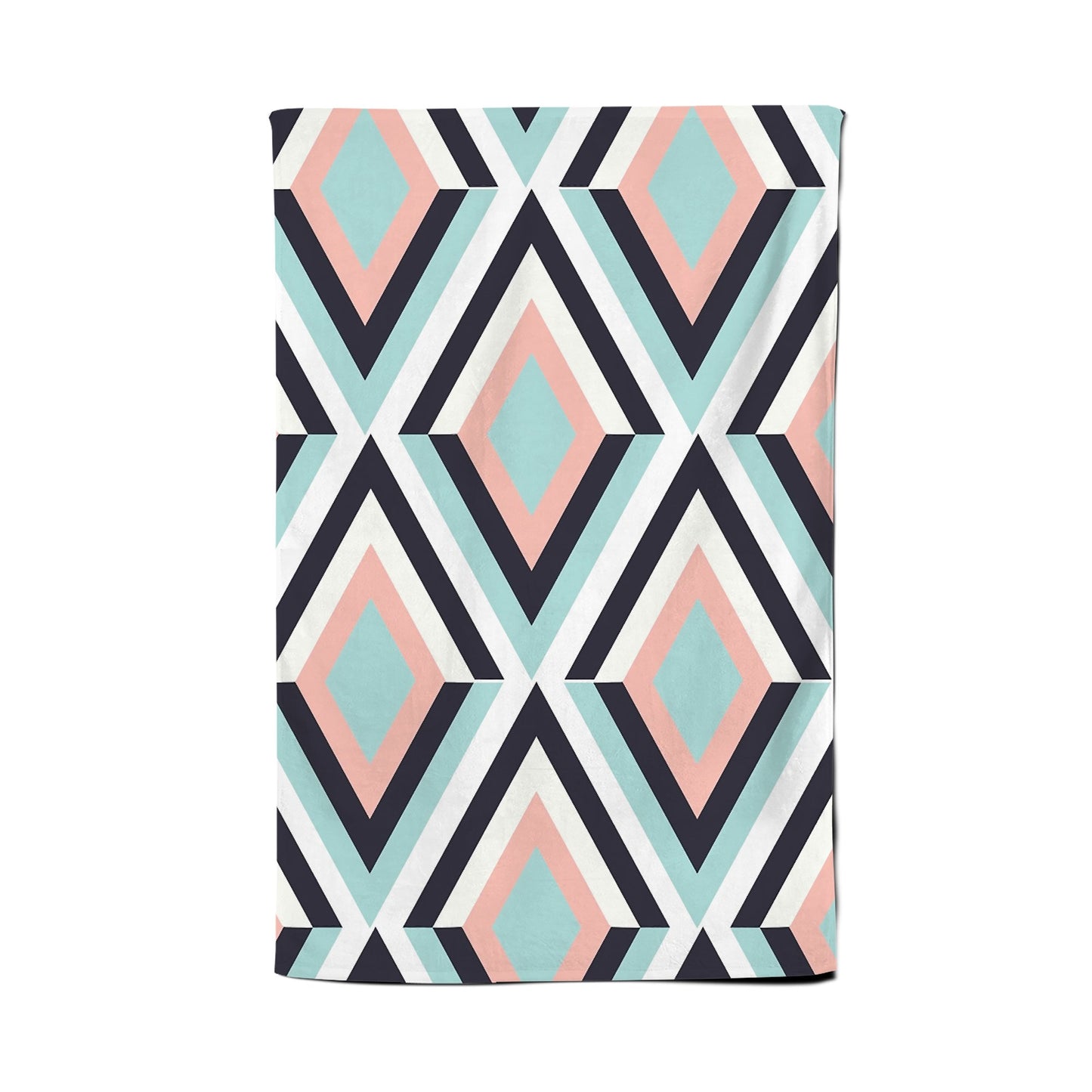 Zig Zag Abstract Pattern Tea Towel