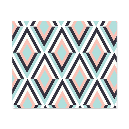 Zig Zag Abstract Pattern Kitchen Splashback
