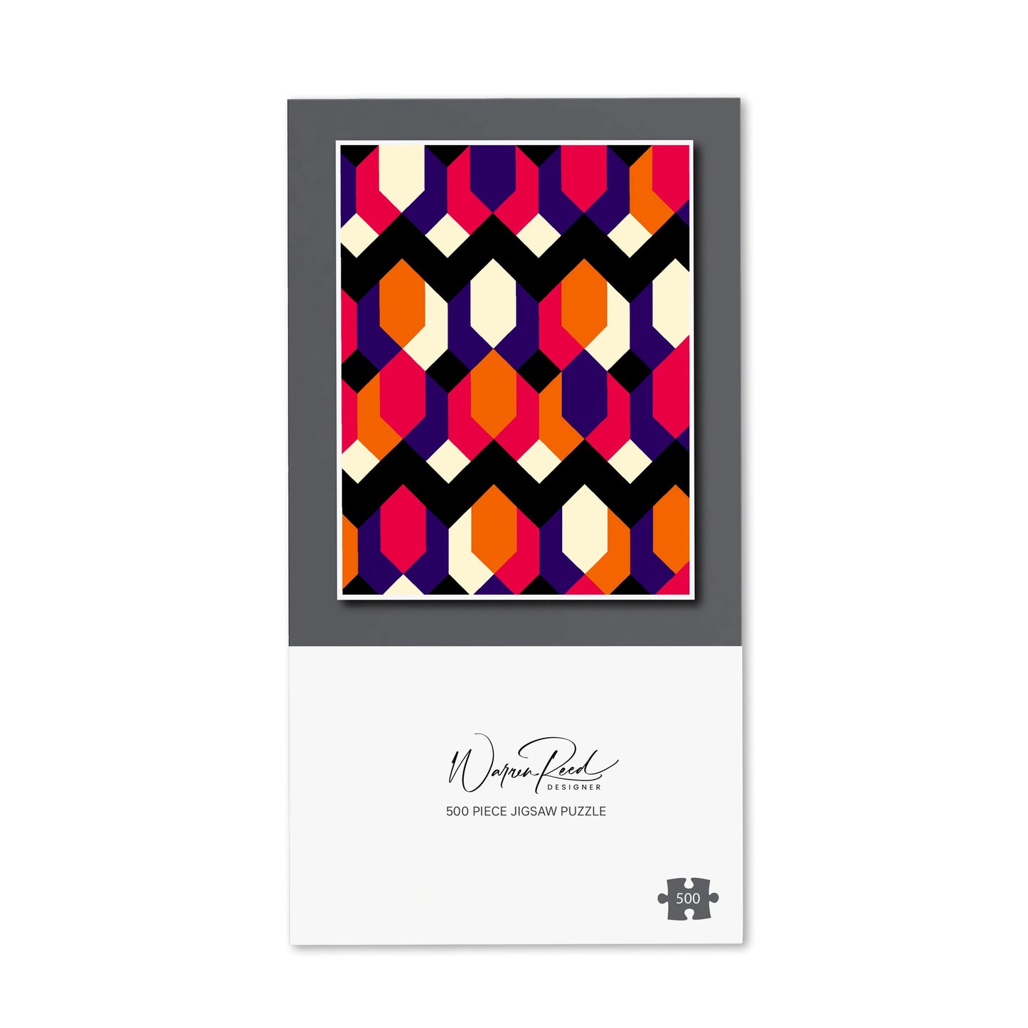 Coloured Abstract Pattern Jigsaw Puzzle