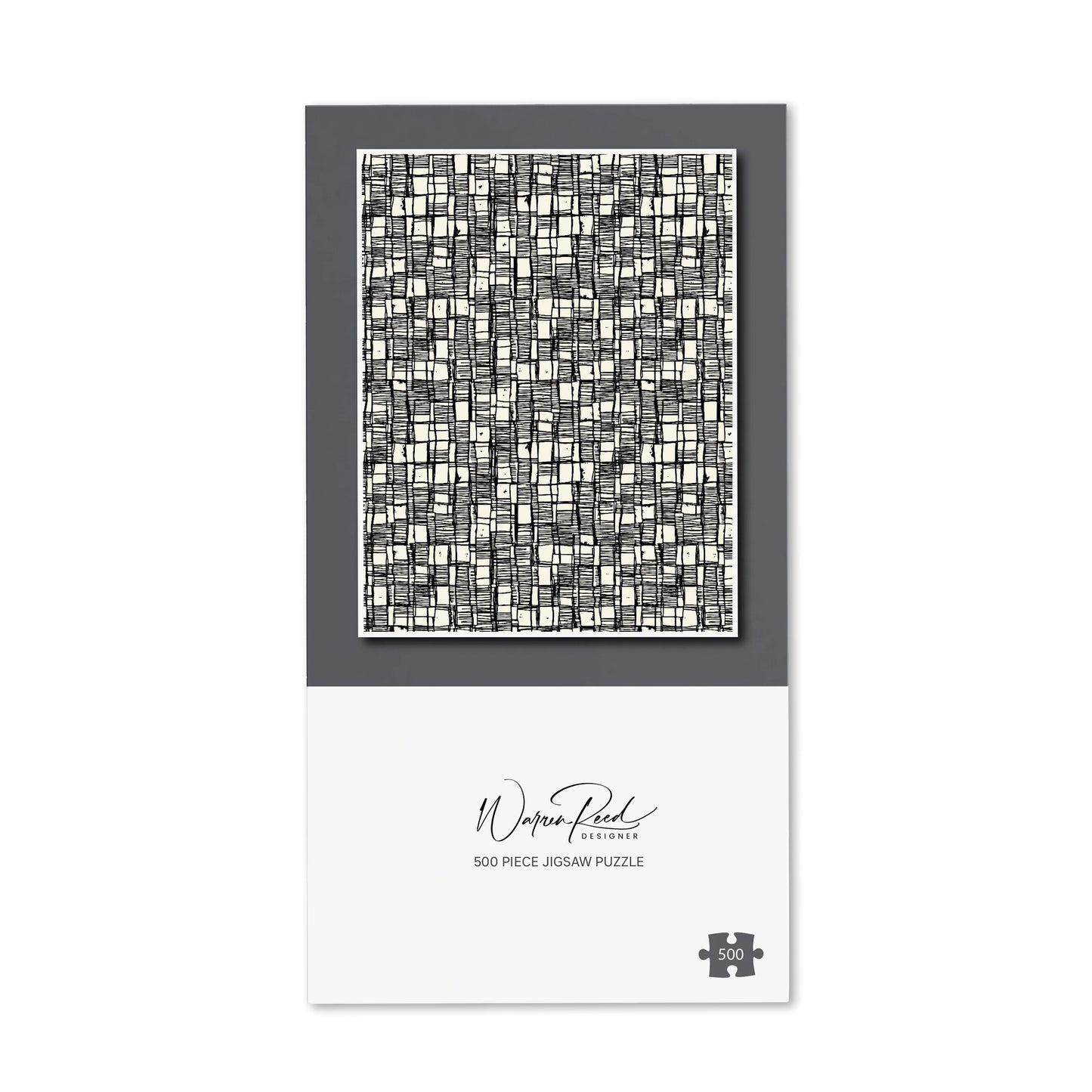 Irregular Sketched Block Textured Jigsaw Puzzle