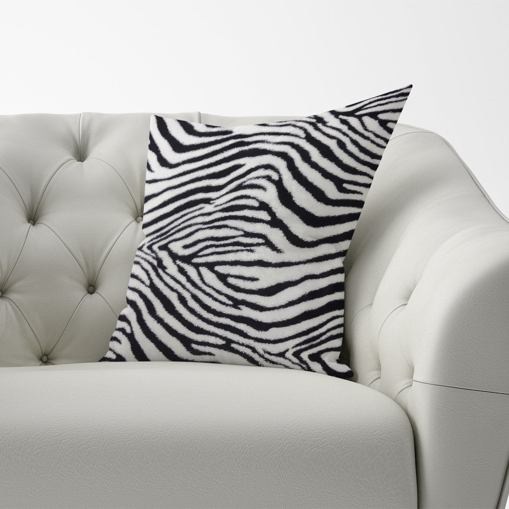 Zebra Texture Pattern Cushions
