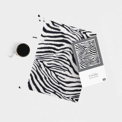 Zebra Texture Pattern Jigsaw Puzzle