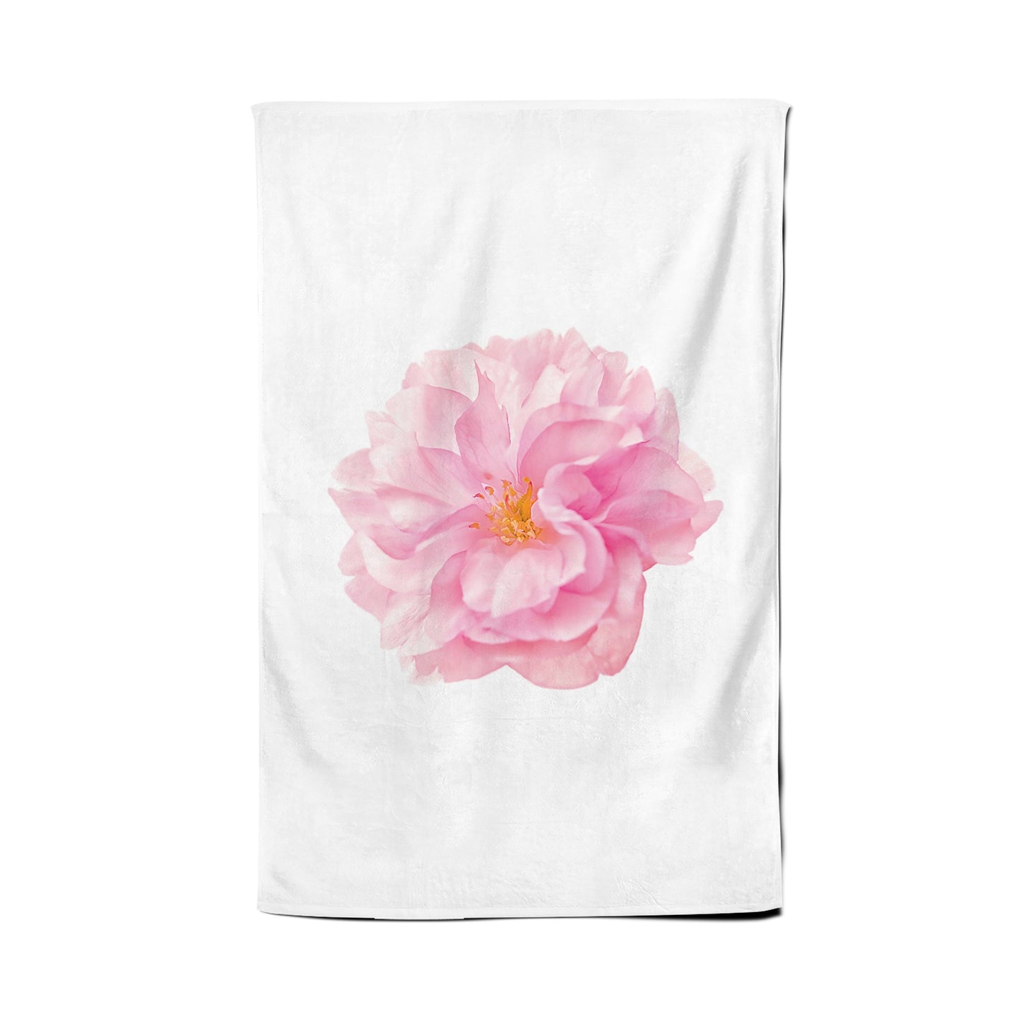 Single Cherry Blossom Tea Towel
