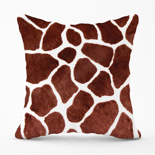Giraffe Spots Print Cushions