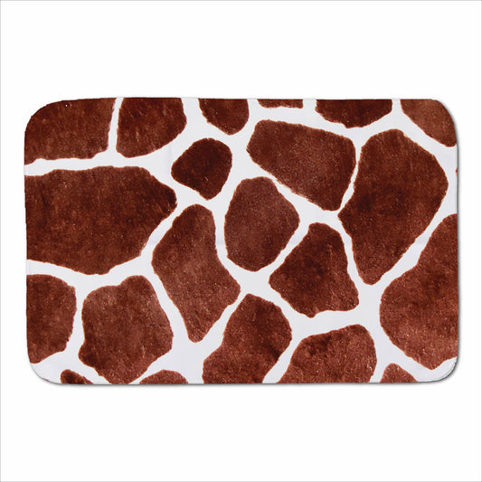 Giraffe Spots Print Sherpa Blanket