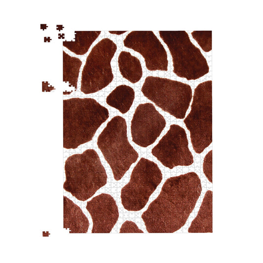 Giraffe Spots Print Jigsaw Puzzle